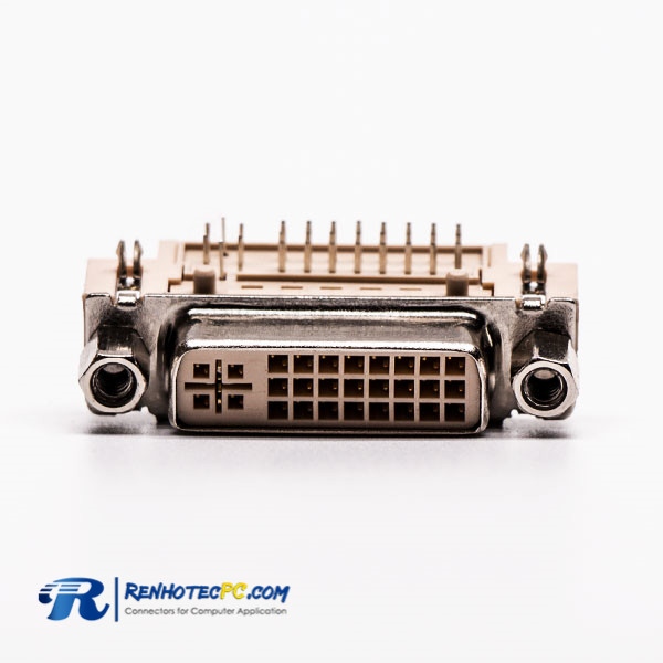 Right Angled Female DVI Connector Types 24+5 - Renhotecpc.com