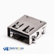 SMT Female 90 Degree USB2.0 Offest Type Through Hole